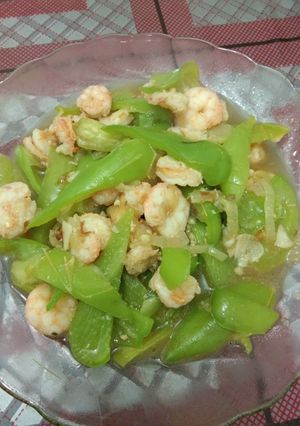 Foto resep Tumis udang cabe