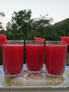 তরমুজের শরবত (tarmujer sharbot recipe in Bengali) রেসিপির প্রধান ছবি