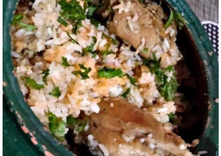 Simple Way to Prepare Super Quick Homemade Handi Chicken Biryani