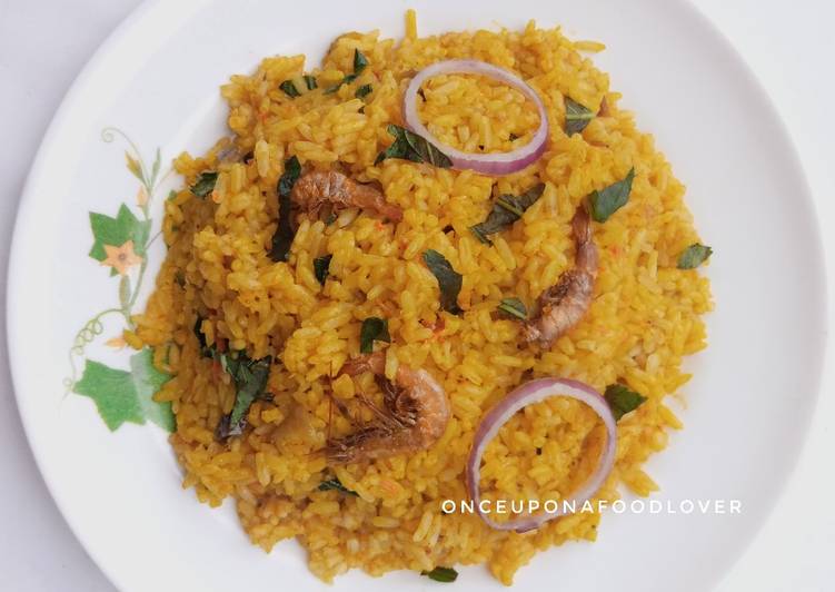 Palmoil Rice (Native Jollof Rice)