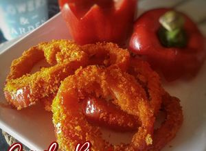 Gambar Crunchy Rings Red Capsicum