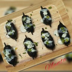 A picture of Chocolate Paneer Kabab.