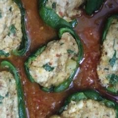 Paneer Capsicum in Tomato Gravy A picture of Paneer Capsicum in Tomato Gravy.