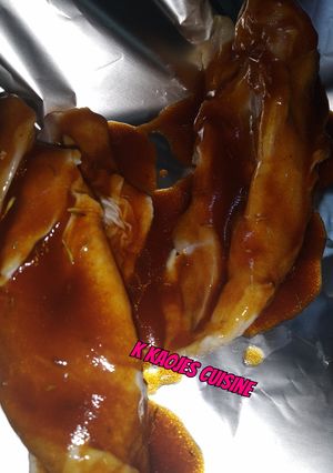 A picture of My special chicken breast marinate.
