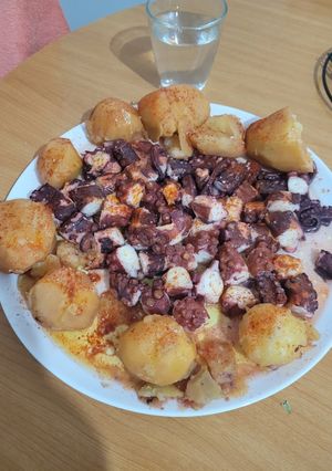 Una foto de Pulpo a feira