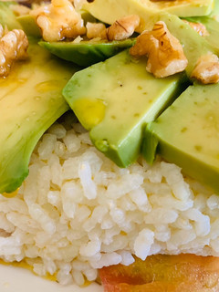 Una foto de Ensalada tres capas