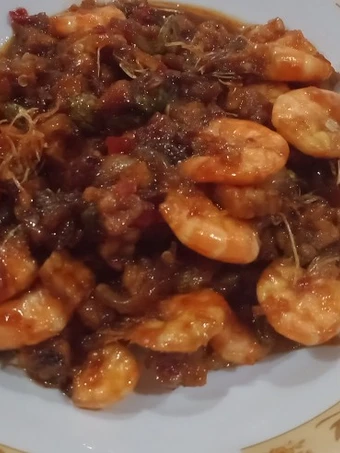 Cara Gampang Membikin Resep Udang tempe pete tumis pedas manis yang Menggugah Selera Anti Ribet, Mantap