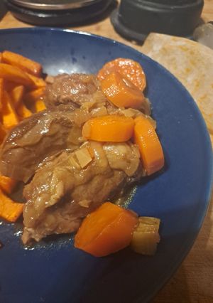 Une photo de Joue de porc au sirop de Liège