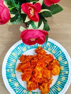 Foto resep Balado teri tahu