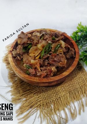 Foto resep Oseng Daging Sapi Pedas Manis