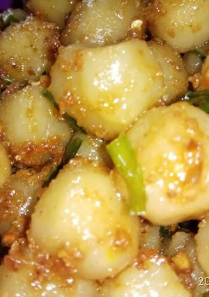 Foto resep Cilok Sambal Kacang