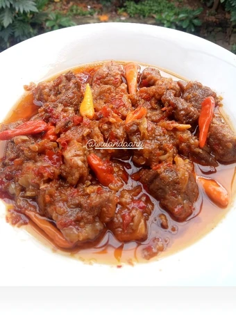 Langkah Gampang Menyiapkan Resep Oseng daging mercon yang Menggugah Selera