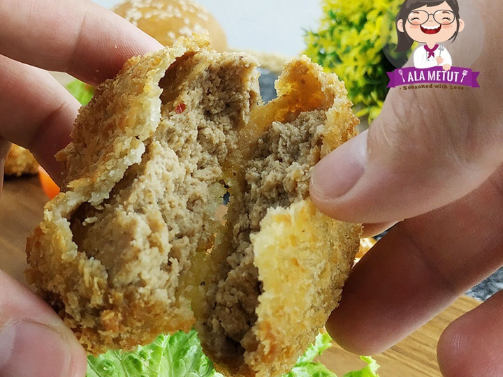 Resep Vegan Tempeh Patty Burger alaMetut 👩‍🍳 Anti Gagal