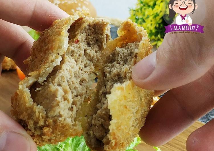 Cara Gampang Membuat Vegan Tempeh Patty Burger alaMetut 👩‍🍳, Lezat Sekali