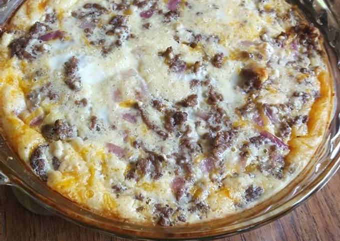 Recipe of Award-winning Cheeseburger Pie