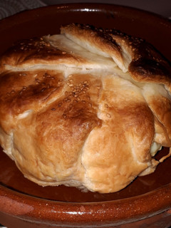 Una foto de Queso Camembert con sorpresa al horno