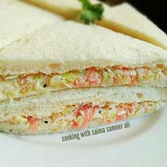 Egg veg mayo sandwich #ramadankitayari A picture of Egg veg mayo sandwich #ramadankitayari.