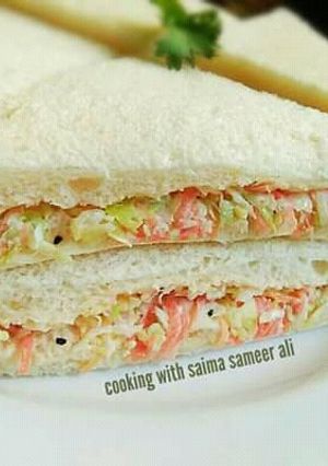 A picture of Egg veg mayo sandwich #ramadankitayari.