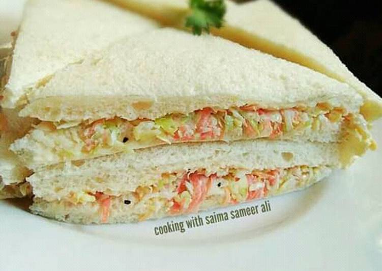Recipe of Quick Egg veg mayo sandwich #ramadankitayari