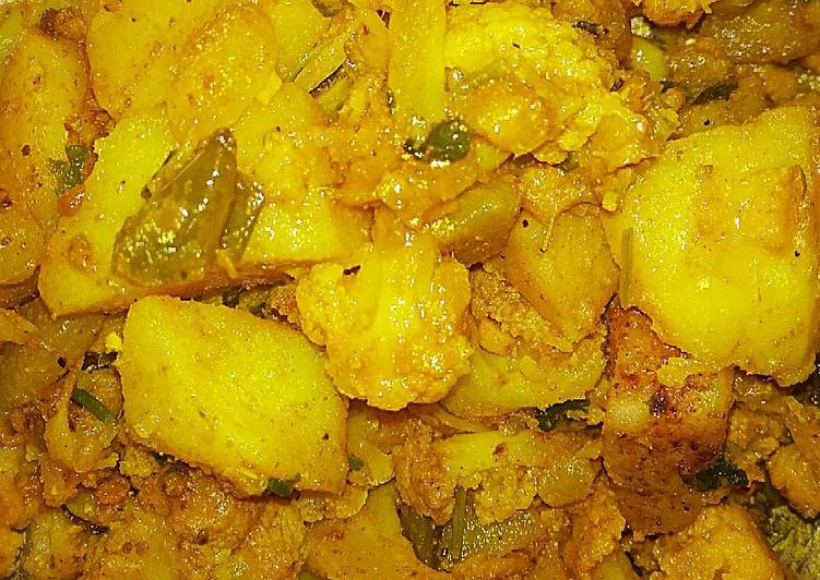Recipe: Tasty Adraki aloo gobhi