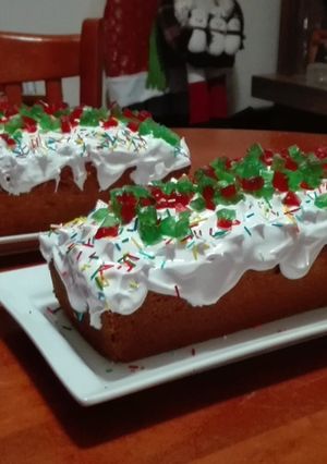 Una foto de Queque Inglés Navideño 🎄