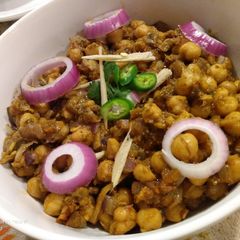 A picture of Pindi Chole.