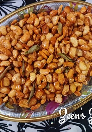 A picture of Oven Roasted White Baby Lima Beans.