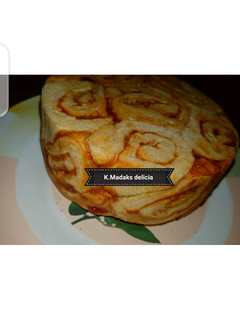 A picture of Beef swirl ketchup bread.