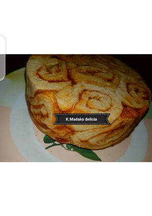 A picture of Beef swirl ketchup bread.
