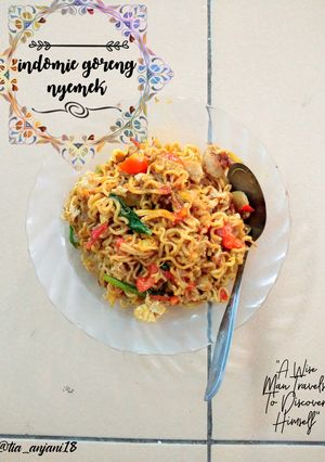 Foto resep Indomie Goreng Nyemek