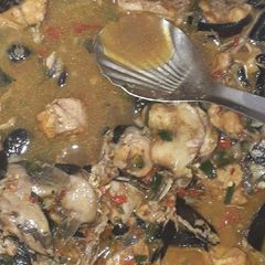 A picture of Cat Fish pepper soup.