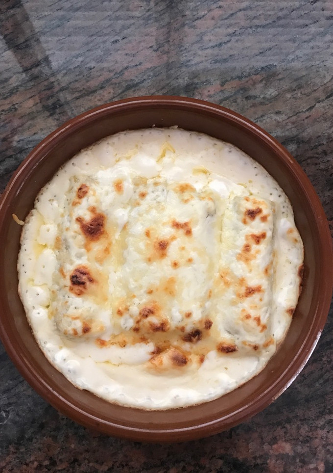 Una foto de Canelones de carne de puchero