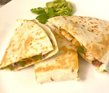The New Way Serving Recipe Desi style chicken quesadilas Delicious