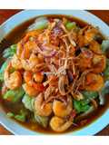 Salad Iceberg Tumis Sos Udang