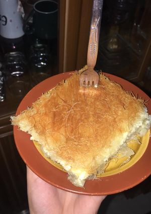 صورة لوصفة كنافة اسطنبولية