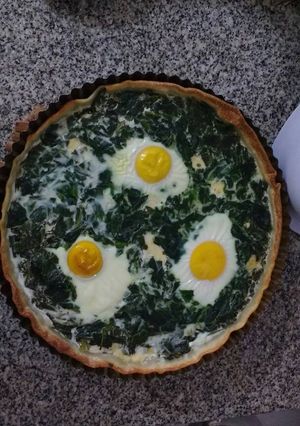 Una foto de Tarta de espinaca