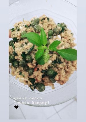 Foto resep Oseng oncom leunca kemangi 🖤