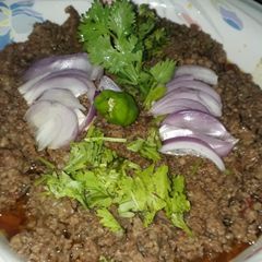 A picture of Dum ka qeema.