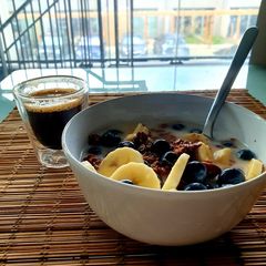 A picture of Breakfast granola 🥣.