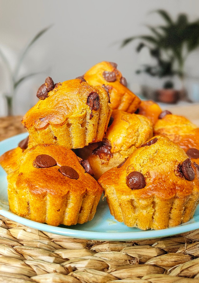 Una foto de Muffins de avena con freidora de aire