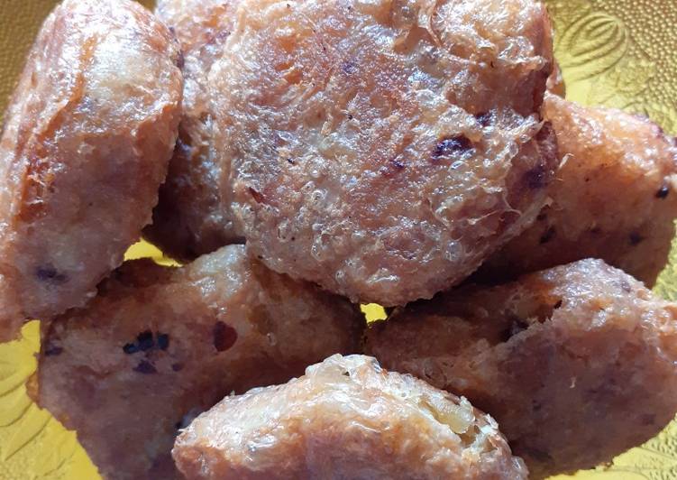 Resep: Perkedel kentang kornet tanpa daun sledri ??? Enak