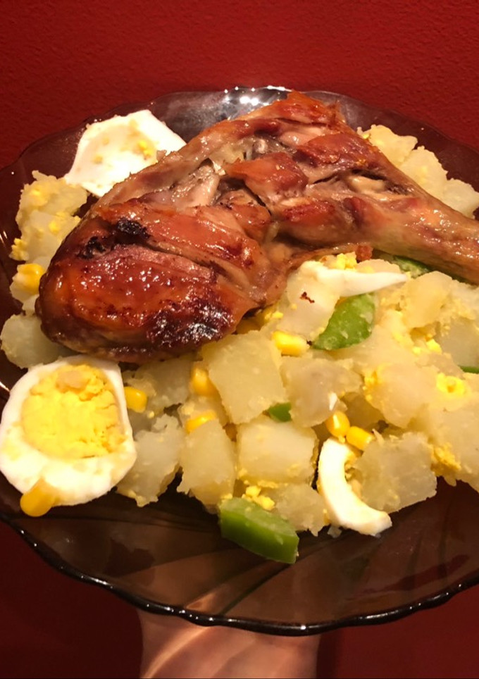 Una foto de Ensalada de papa