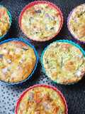 Queques de batata e legumes