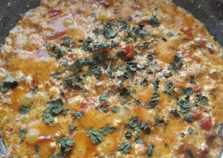 Recipe of Favorite Paneer bhurji