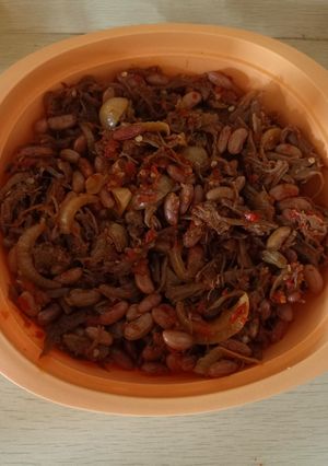 Foto resep Daging Sapi Suwir Bumbu Merah
