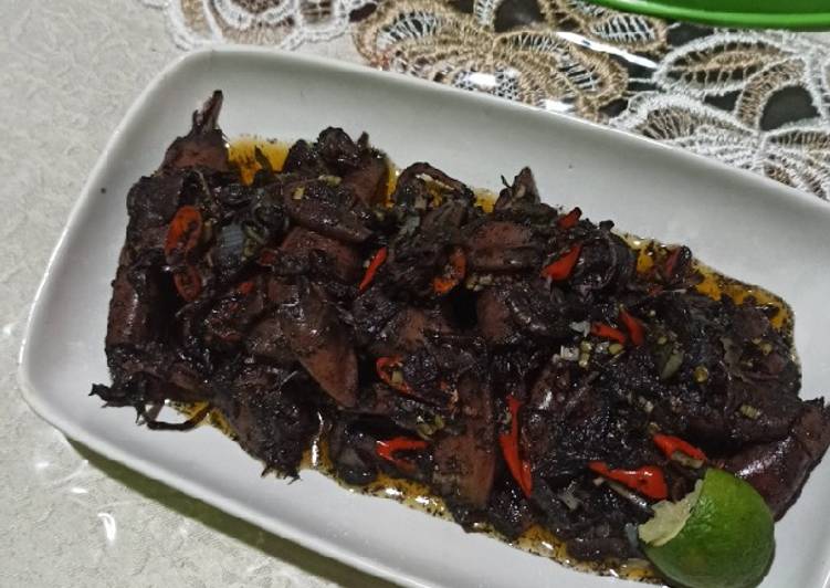 Cumi Hitam Ala Anak Kos