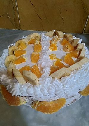 صورة لوصفة كيكة عيد ميلاد للمبتدئات
