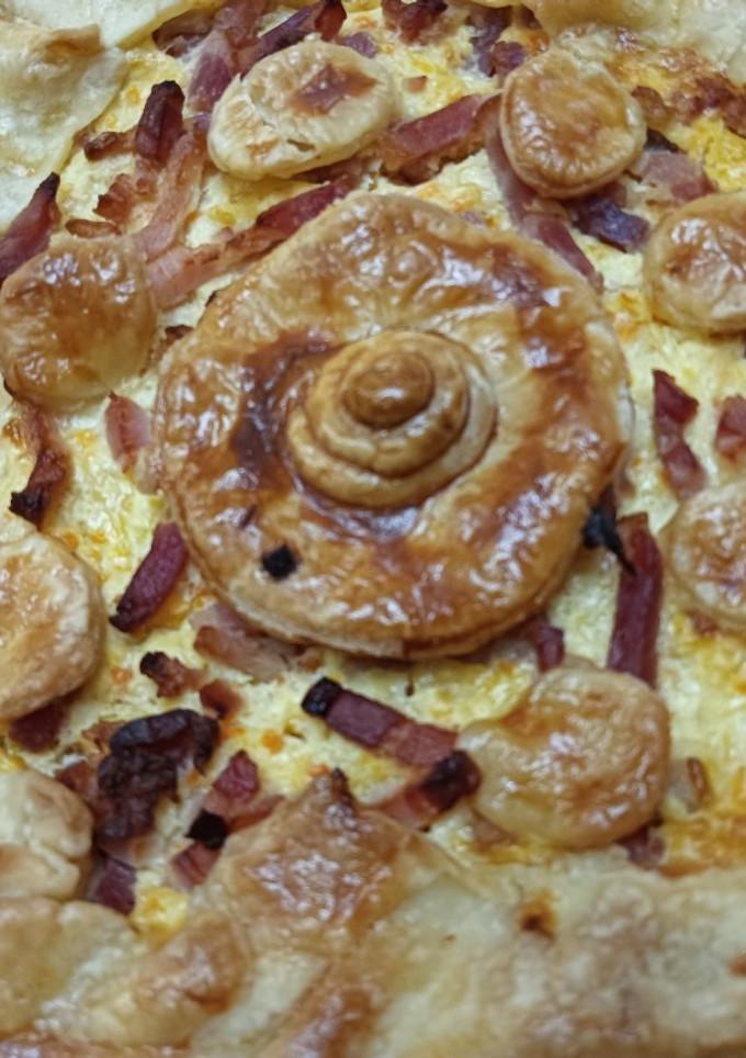 Una foto de Quiche de bacon