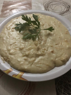 Una foto de Masa de croquetas de pollo