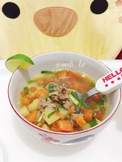 Foto resep Sop Daging Bening (MPASI 1y+)